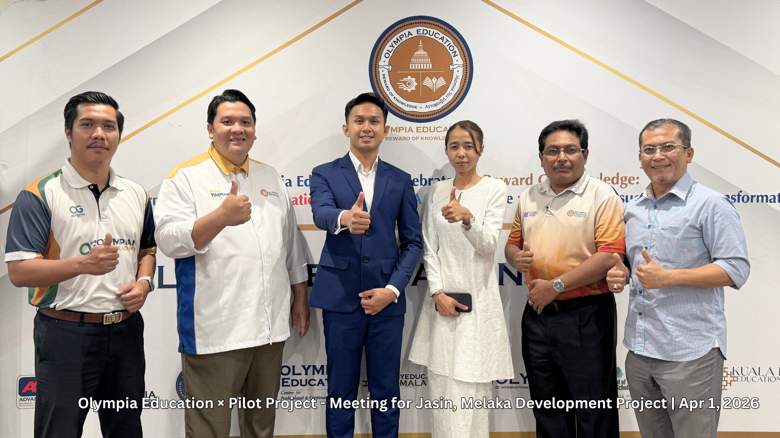 Olympia Education x Pilot Project: Strategic Meeting for Jasin, Melaka Development Initiative