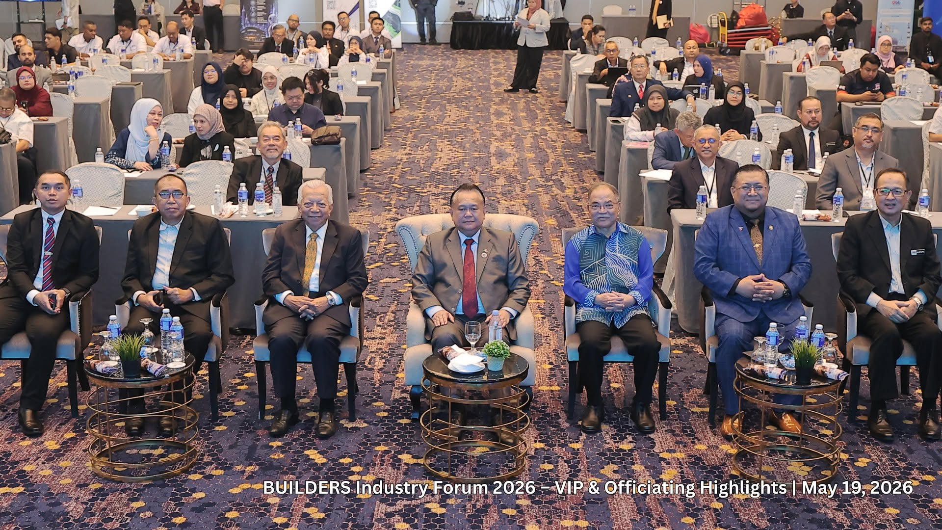VIP,Officiating Highlight And Opening Ceremony B.U.I.L.D.E.R.S Industry Forum 2026
